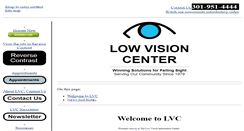 Desktop Screenshot of lowvisioninfo.org